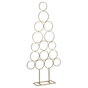 Декоративная елка из металла Viviana 118 см золотая Edelman фото 1