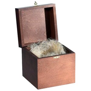 Деревянная подарочная коробка Фердинанд для 1 шара 10 см Фабрика Ариель фото 1