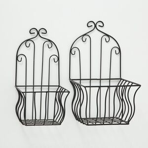 Подвесное кашпо - корзина Шамбери 32*16 см, металл Boltze фото 5