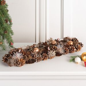 Подсвечник из шишек Лесное Очарование 54 см Edelman фото 3