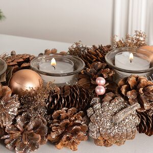 Подсвечник из шишек Лесное Очарование 54 см Edelman фото 4