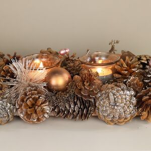 Подсвечник из шишек Лесное Очарование 54 см Edelman фото 6