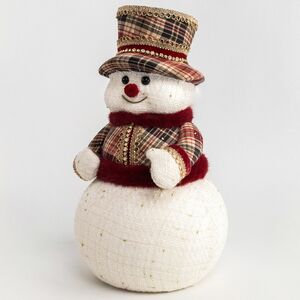 Новогодняя фигура Снеговик Bebington 38 см Winter Deco фото 9