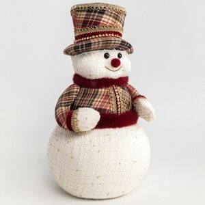 Новогодняя фигура Снеговик Bebington 38 см Winter Deco фото 10