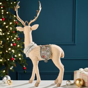 Декоративная фигура Олень Марселло - Galatone Bari 42 см Winter Deco фото 7