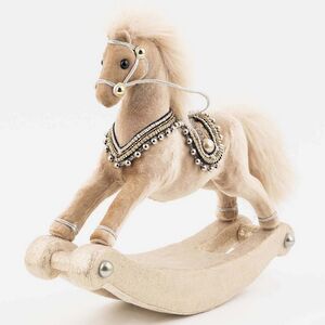 Декоративная фигурка Лошадка-качалка Селеста 29 см Winter Deco фото 6
