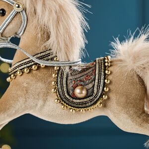 Декоративная фигурка Лошадка-качалка Селеста 29 см Winter Deco фото 3