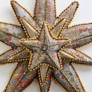 Подвесное украшение Звезда - Meltina Barga 47 см Winter Deco фото 2