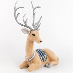 Декоративная фигура Олень Дунбар - Silver Horns 30 см Winter Deco фото 9