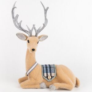 Декоративная фигура Олень Дунбар - Silver Horns 30 см Winter Deco фото 8