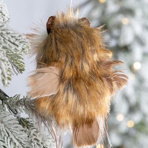 Елочная игрушка Сова Розелла - Волшебный лес Эшдаун 13 см Winter Deco фото 3