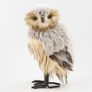 Декоративная фигура Сова Фиделиа - Forest Silvanesti 35 см Winter Deco фото 5