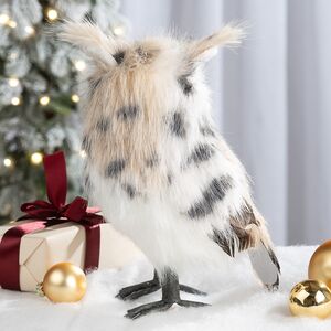 Декоративная фигурка Сова Нилда - Остров Легенд 23 см Winter Deco фото 3