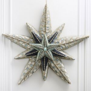 Подвесная звезда Raffinata 47 см Winter Deco фото 1