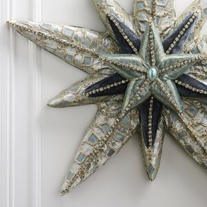 Подвесная звезда Raffinata 47 см Winter Deco фото 2