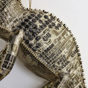 Подвесное украшение Хамелеон - Ecailles de Lumiere 25 см золотой Winter Deco фото 4