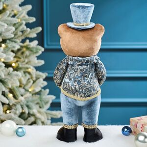 Декоративная фигура Медведь - Les Reves Bleus 46 см Winter Deco фото 9