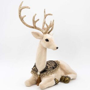 Декоративная фигура Олень Эльмар - Frostaria 49 см Winter Deco фото 9