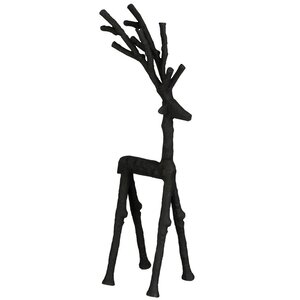 Декоративная фигура Олень Роллан 40 см черный Edelman фото 1