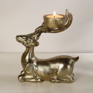 Декоративный подсвечник Олень Роллан 17 см Edelman фото 2