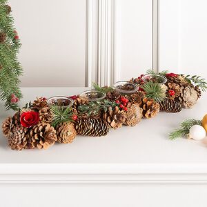 Подсвечник из шишек Лесная Романтика 54 см Edelman фото 3