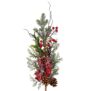 Декоративная ветка с ягодами Ванда 73 см Edelman фото 4