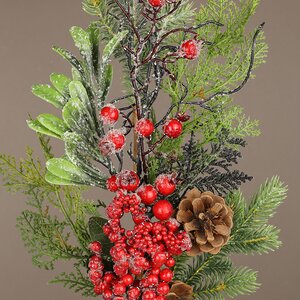 Декоративная ветка с ягодами Ванда 73 см Edelman фото 2