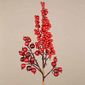 Декоративная ветка с ягодами Heford 54 см Edelman фото 1