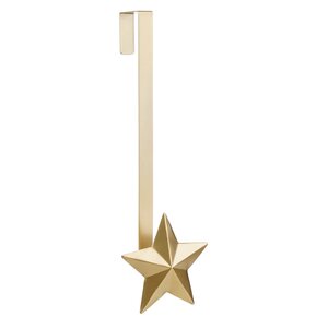 Декоративный крючок на дверь Звезда Джоуль 52 см золотая Edelman фото 1