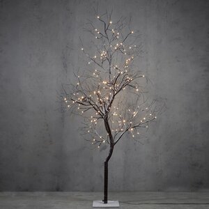 Светодиодное дерево Ольсен 200 см, 171 теплых белых LED ламп, таймер, IP44 Edelman фото 1