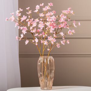 Искусственная ветка Вишня Балкаре 75 см розовая Edelman (Эдельман) фото 4