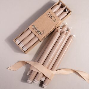 Столовые свечи Ricordo 25 см бежевые, 6 шт Edelman фото 1