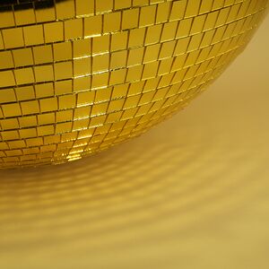 Зеркальный Диско-шар Gold 50 см Edelman фото 4