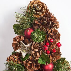 Декоративная елка из шишек Звездный Лес 44 см Edelman фото 2