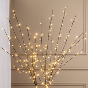 Набор светящихся веток Luminoso Bosque 90 см, 200 теплых белых LED ламп, 5 шт, таймер, IP44 Edelman фото 2