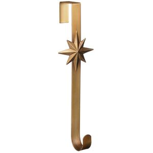 Крючок для венка на дверь Вифлеемская Звезда 38 см золотой Edelman фото 1