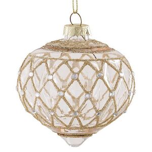 Стеклянные елочные игрушки Les Celestins 8 см, 12 шт Edelman (Эдельман) фото 2