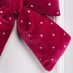 Бант для декора Bomont - Crystal Elegant 17*15 см бордовый Edelman фото 3