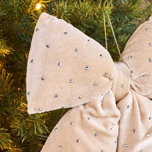 Бант на елку Bomont - Crystal Elegant 23*20 см кремовый Edelman фото 2