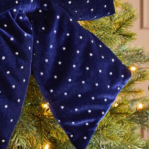 Бант для декора Bomont - Crystal Elegant 34*30 см синий Edelman фото 4