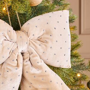 Бант на елку Bomont - Crystal Elegant 34*30 см кремовый Edelman фото 2