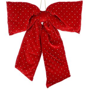 Бант на елку Bomont - Crystal Elegant 50*39 см алый Edelman фото 4