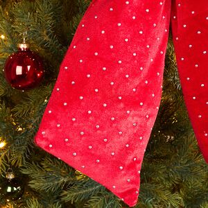 Бант на елку Bomont - Crystal Elegant 50*39 см алый Edelman фото 3