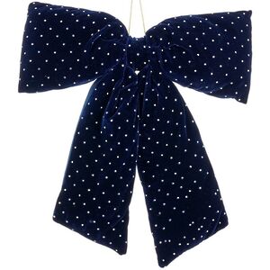 Бант на елку Bomont - Crystal Elegant 50*39 см синий Edelman фото 4