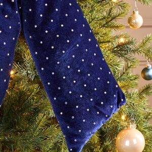 Бант на елку Bomont - Crystal Elegant 50*39 см синий Edelman фото 3