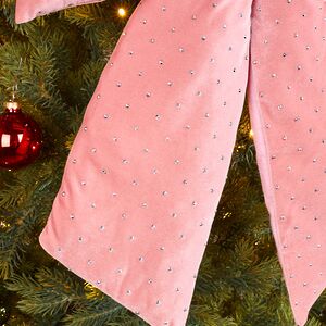 Бант на елку Bomont - Crystal Elegant 50*39 см пудровый Edelman фото 3