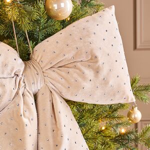 Бант на елку Bomont - Crystal Elegant 50*39 см кремовый Edelman фото 2