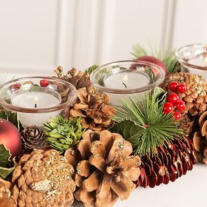 Подсвечник из шишек Belper - Winter Symphony 54 см Edelman фото 4