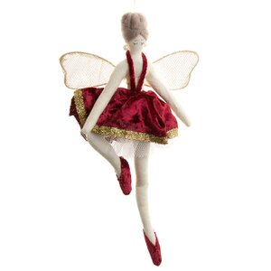 Кукла на елку Фея - Балерина Джорджина 24 см, подвеска