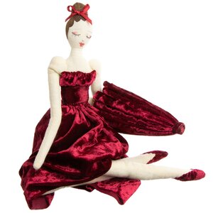 Декоративная Фигура Леди Фонтейн - Королева Джаза 45 см Due Esse Christmas фото 1
